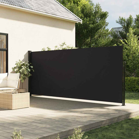 Vidaxx pare-vent extensible 180x300 cm noir