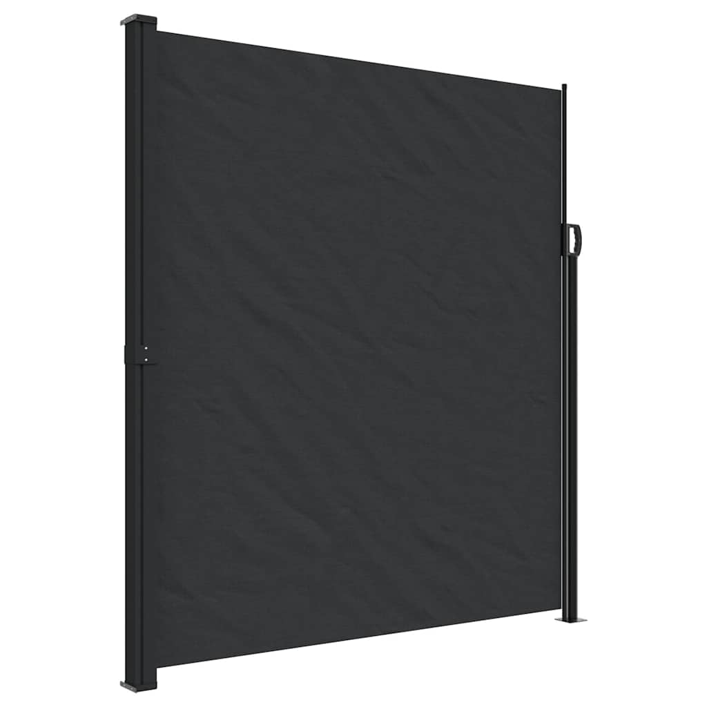 Vidaxx pare-vent extensible 220x300 cm noir
