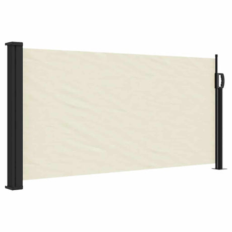 Vidaxx pare-vent extensible 100x500 cm couleur crème