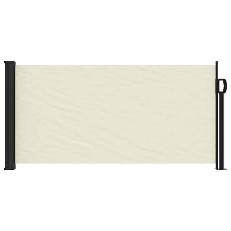 Vidaxx pare-vent extensible 100x500 cm couleur crème