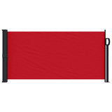 Vidaxl windscherm uittrekbaar 100x500 cm rood