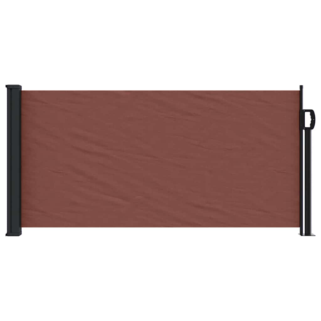 Vidaxx pare-vent extensible 100x500 cm marron