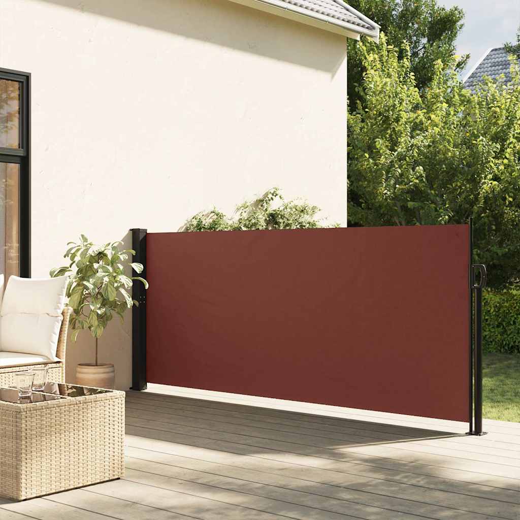 Vidaxl forrude udvides 100x500 cm brun