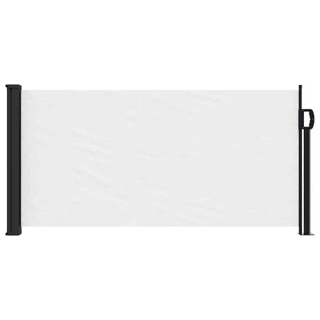 Vidaxx pare-vent extensible 100x500 cm blanc