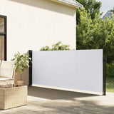 VIDAXL Parature estendibile da 100x500 cm bianco