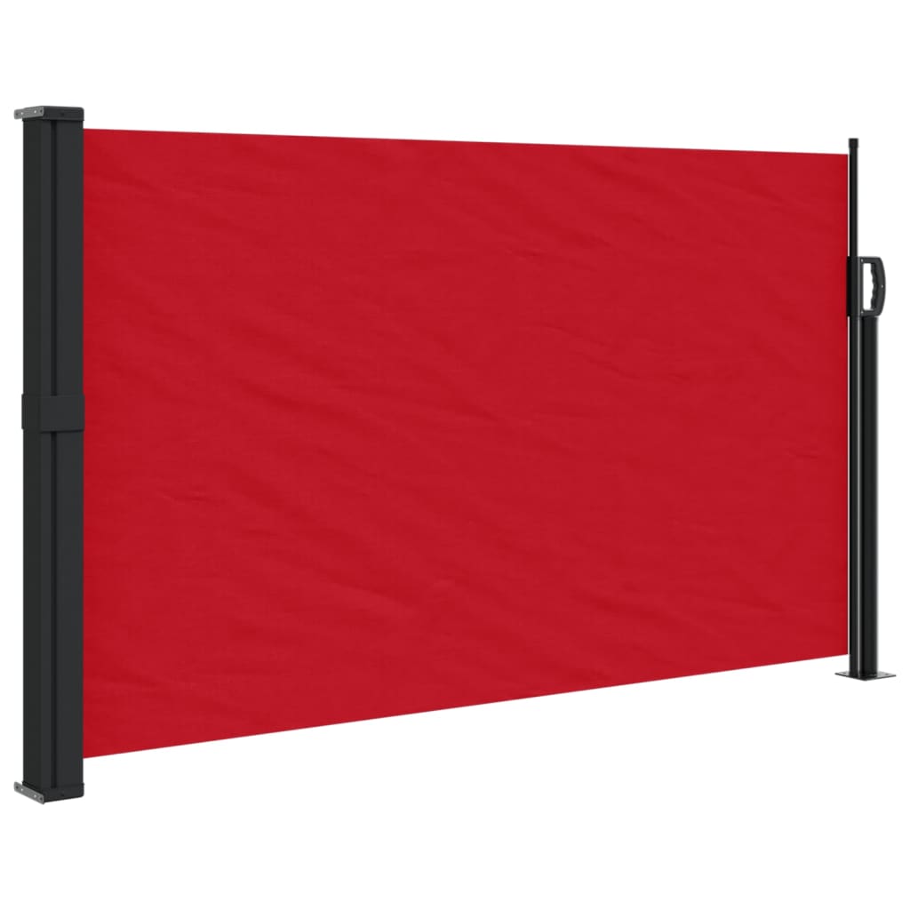 Vidaxx pare-vent extensible 120x500 cm rouge