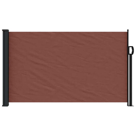 Vidaxx pare-vent extensible 120x500 cm marron