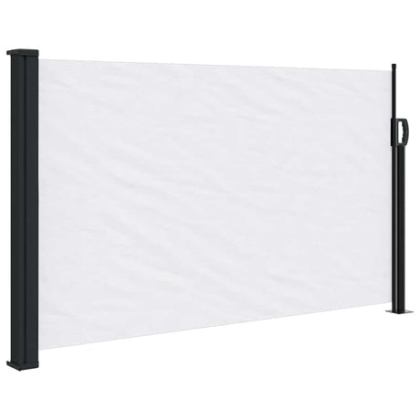 Vidaxx pare-vent extensible 120x500 cm blanc