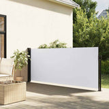 Vidaxx pare-vent extensible 120x500 cm blanc