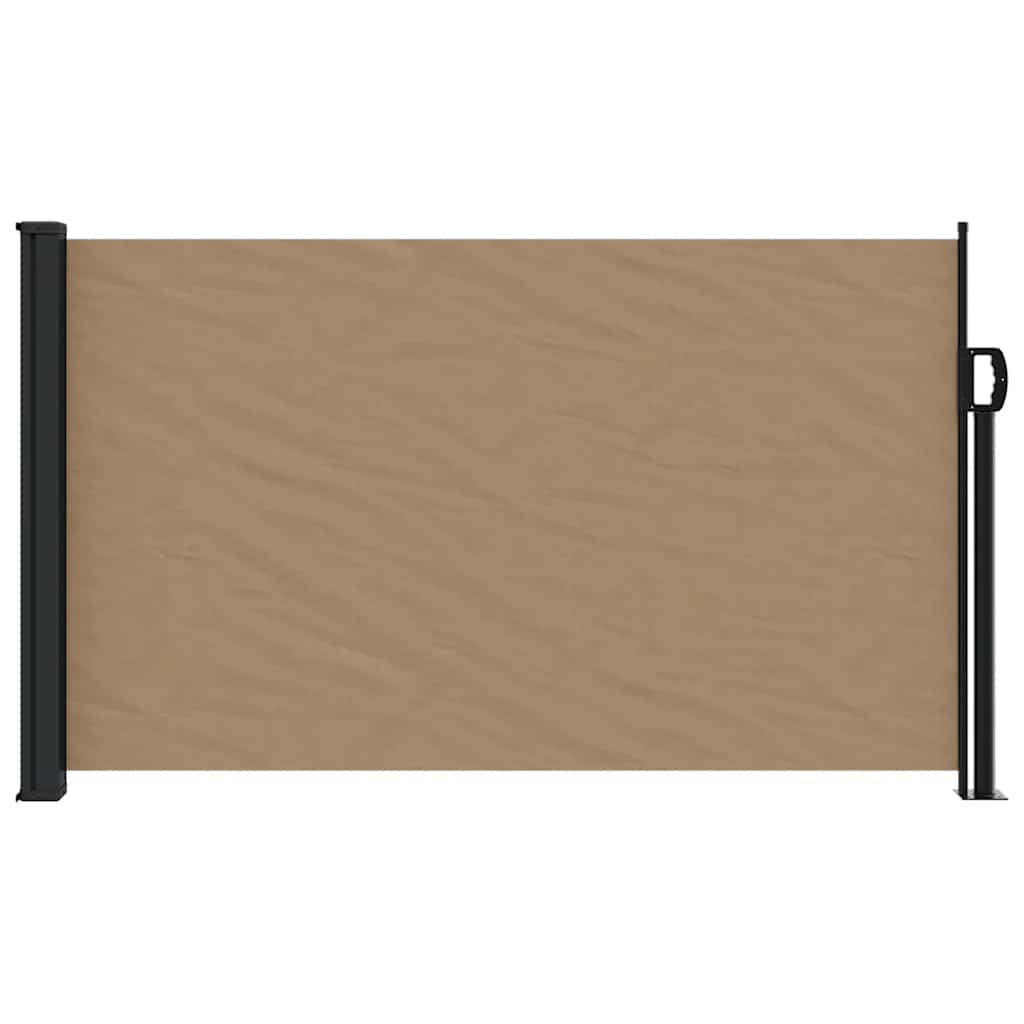 Vidaxx pare-vent extensible 120x500 cm taupe