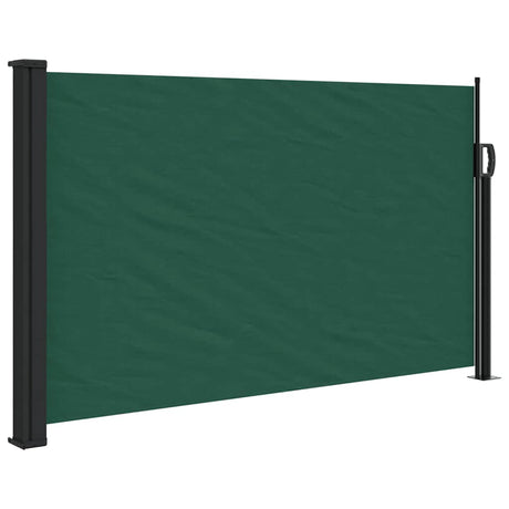 VidaXL Pare-vent extensible 120x500 cm vert foncé