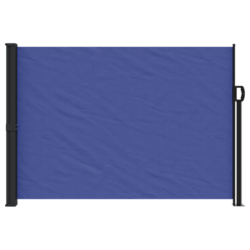 Pare-brise Vidaxl extensible 140x500 cm bleu