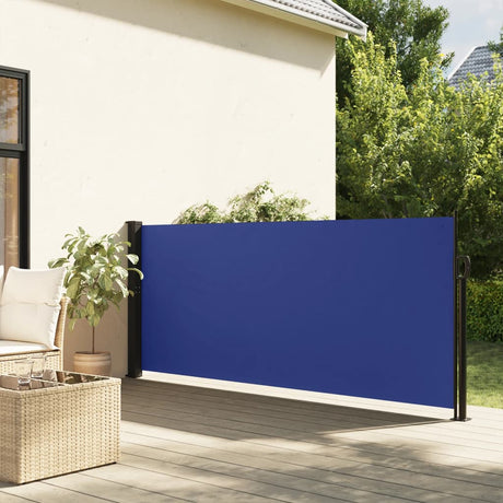 Vidaxx pare-vent extensible 140x500 cm bleu