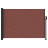 Vidaxx pare-vent extensible 140x500 cm marron