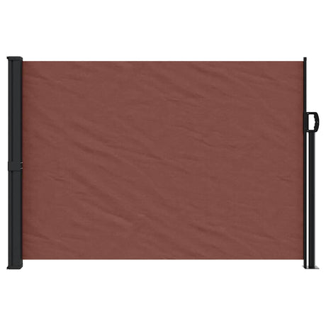 Vidaxx pare-vent extensible 140x500 cm marron