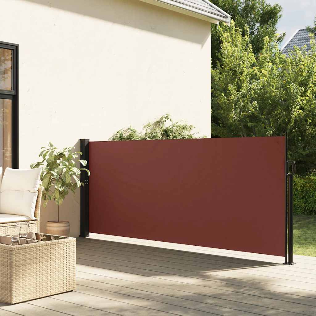 Vidaxl forrude udvides 140x500 cm brun