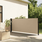 Vidaxl windscherm uittrekbaar 140x500 cm beige