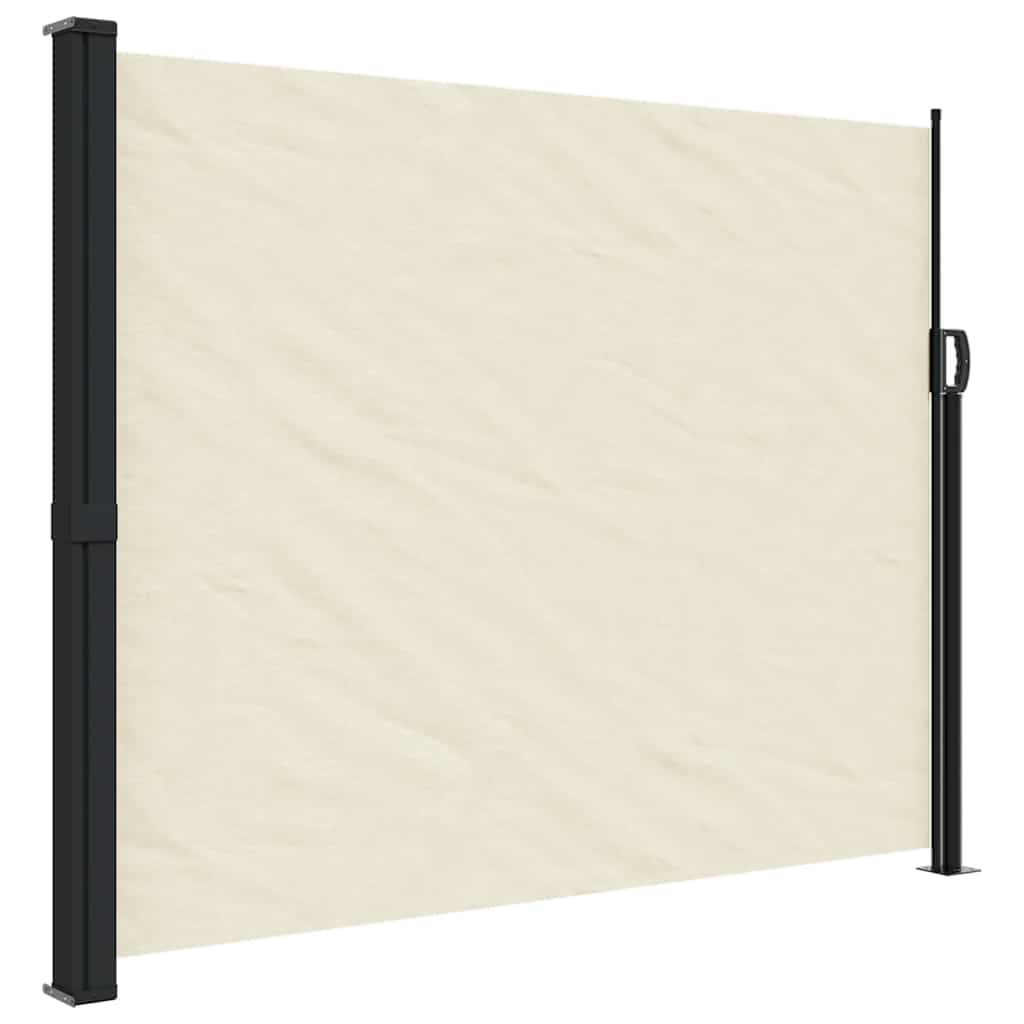 Vidaxx pare-vent extensible 160x500 cm couleur crème