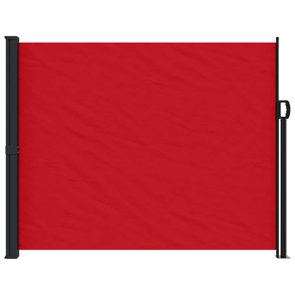 Vidaxx pare-vent extensible 160x500 cm rouge