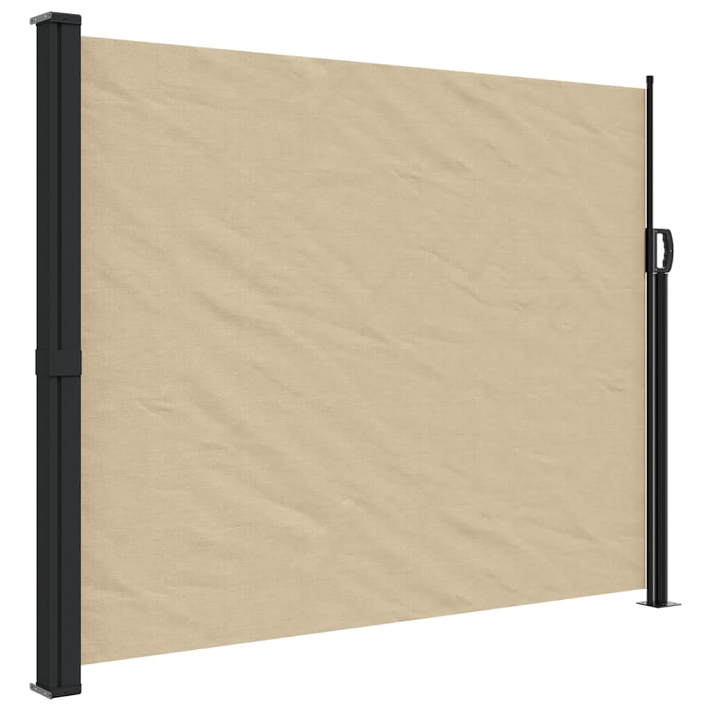 Vidaxx pare-vent extensible 160x500 cm beige