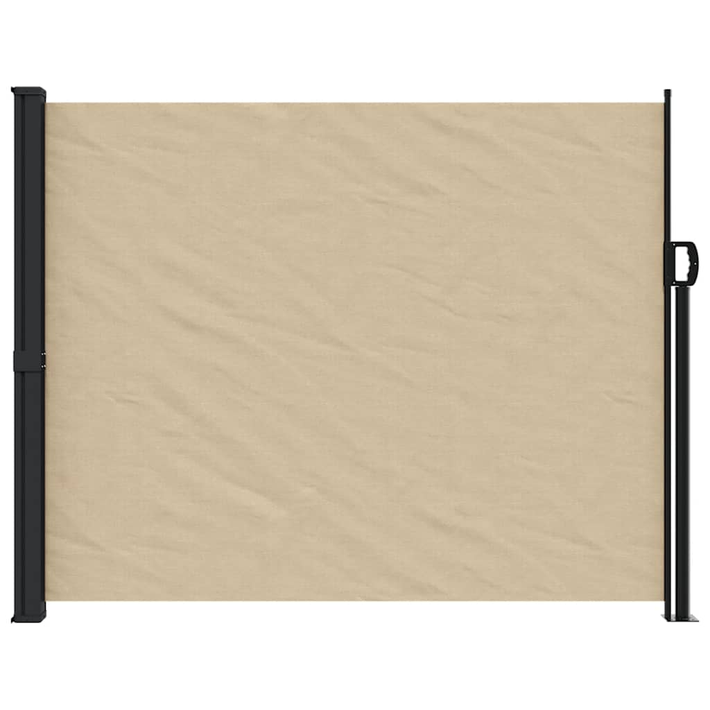 Vidaxx pare-vent extensible 160x500 cm beige