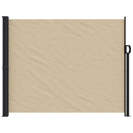 Vidaxx pare-vent extensible 160x500 cm beige