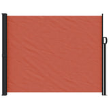Vidaxx pare-vent extensible 160x500 cm terre cuite