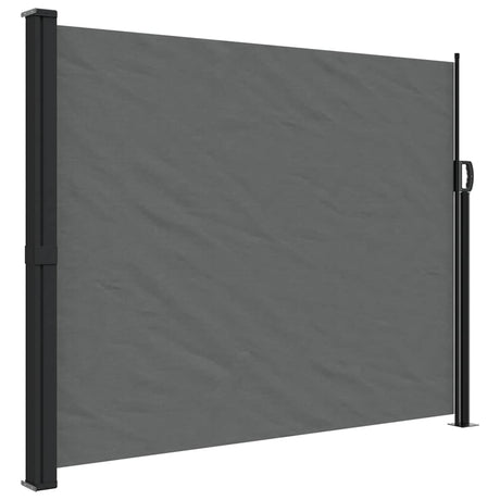 Vidaxx pare-vent extensible 160x500 cm anthracite