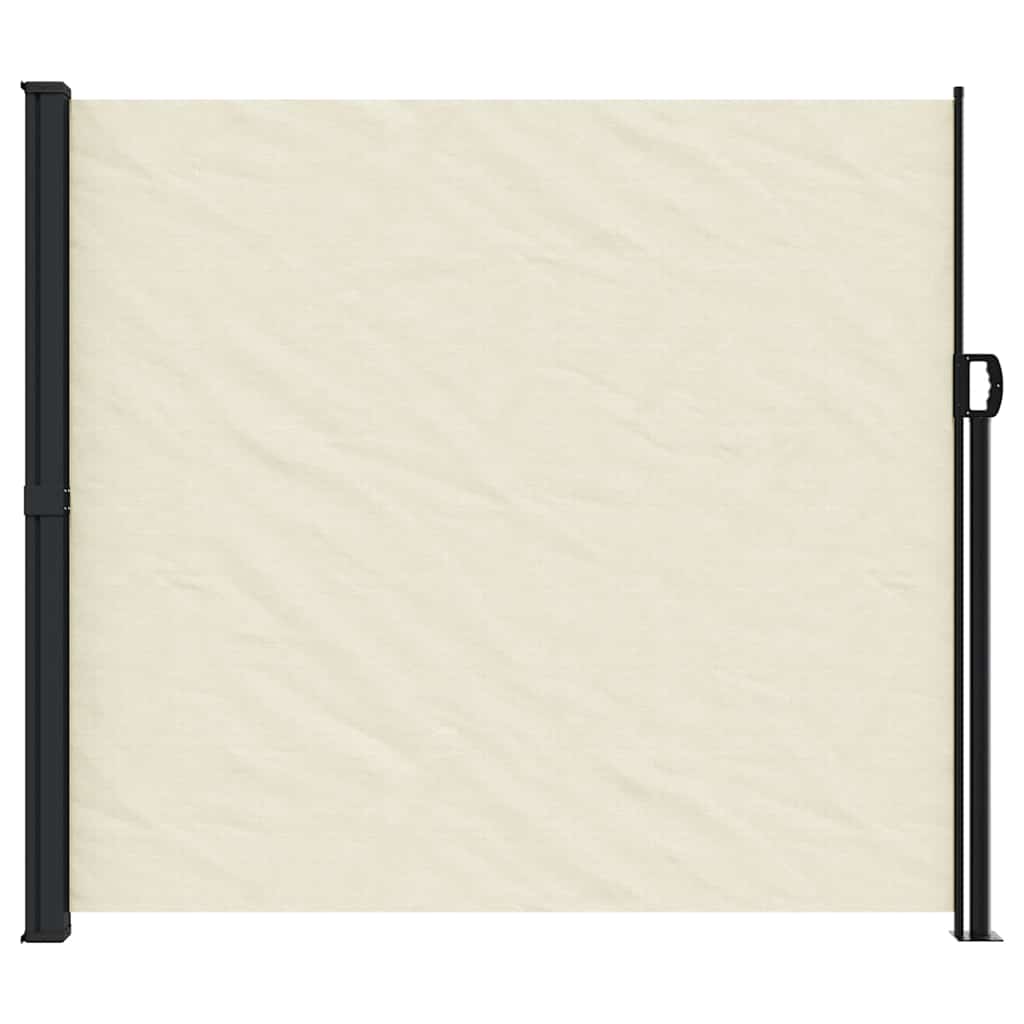 Vidaxx pare-vent extensible 180x500 cm couleur crème