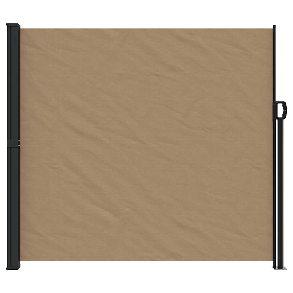 Vidaxx pare-vent extensible 180x500 cm taupe