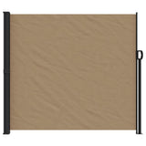 Vidaxl forrude udvides 180x500 cm taupe