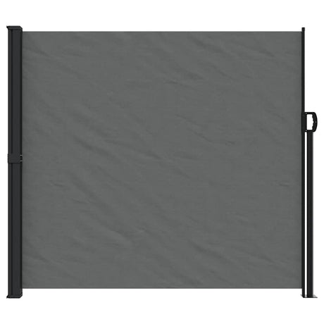 Vidaxx pare-vent extensible 180x500 cm anthracite