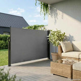 Vidaxx pare-vent extensible 180x500 cm anthracite
