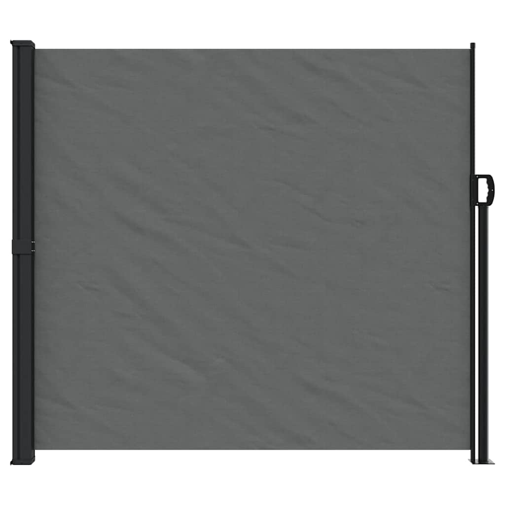 Pare-brise Vidaxl extensible 180x500 cm anthracite -colored