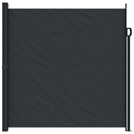 Vidaxx pare-vent extensible 200x500 cm noir