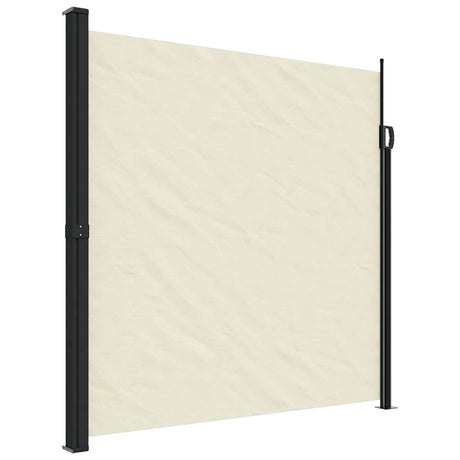 Vidaxx pare-vent extensible 200x500 cm couleur crème
