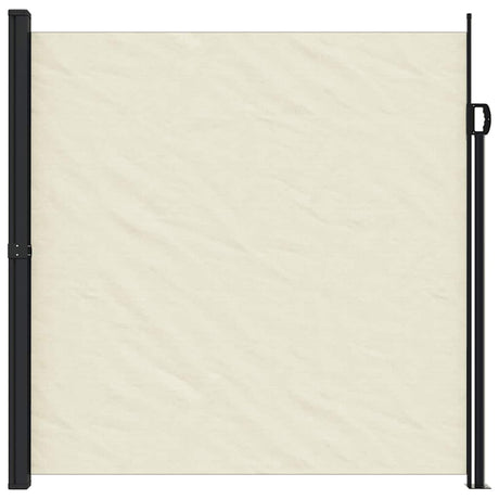 Vidaxx pare-vent extensible 200x500 cm couleur crème