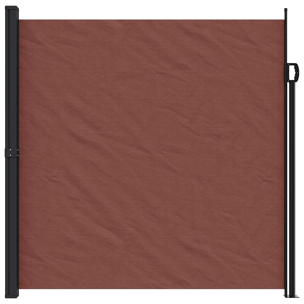 Vidaxx pare-vent extensible 200x500 cm marron