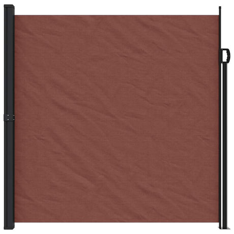 Vidaxx pare-vent extensible 200x500 cm marron