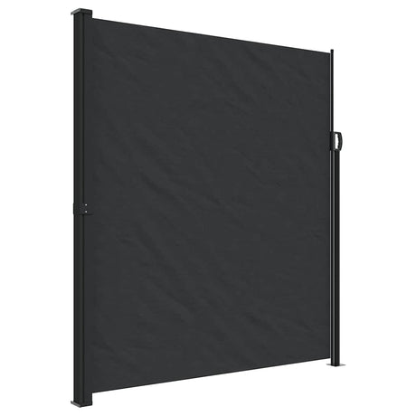 Vidaxx pare-vent extensible 220x500 cm noir