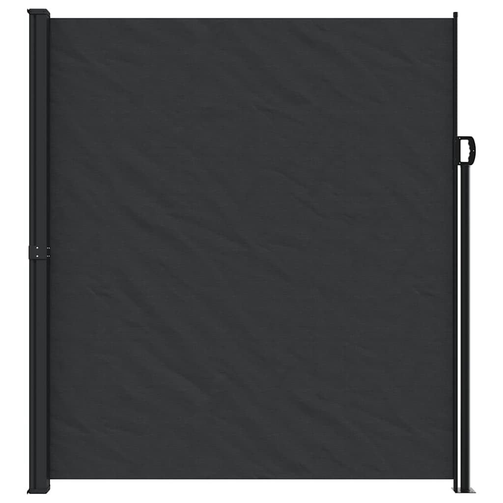 Vidaxx pare-vent extensible 220x500 cm noir