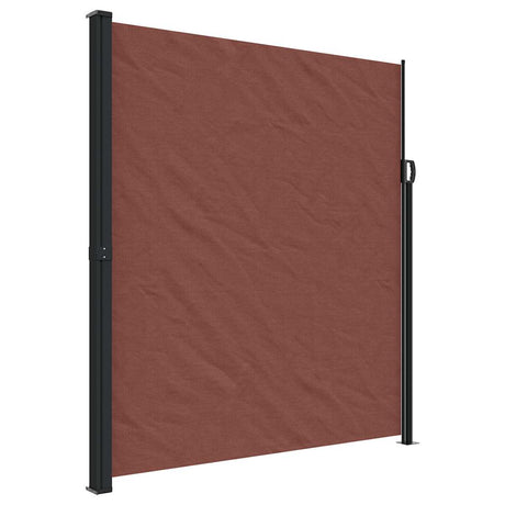 VidaXL Pare-vent extensible 220x500 cm marron