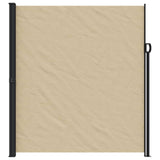 Vidaxl Windshield utdragbar 220x500 cm beige