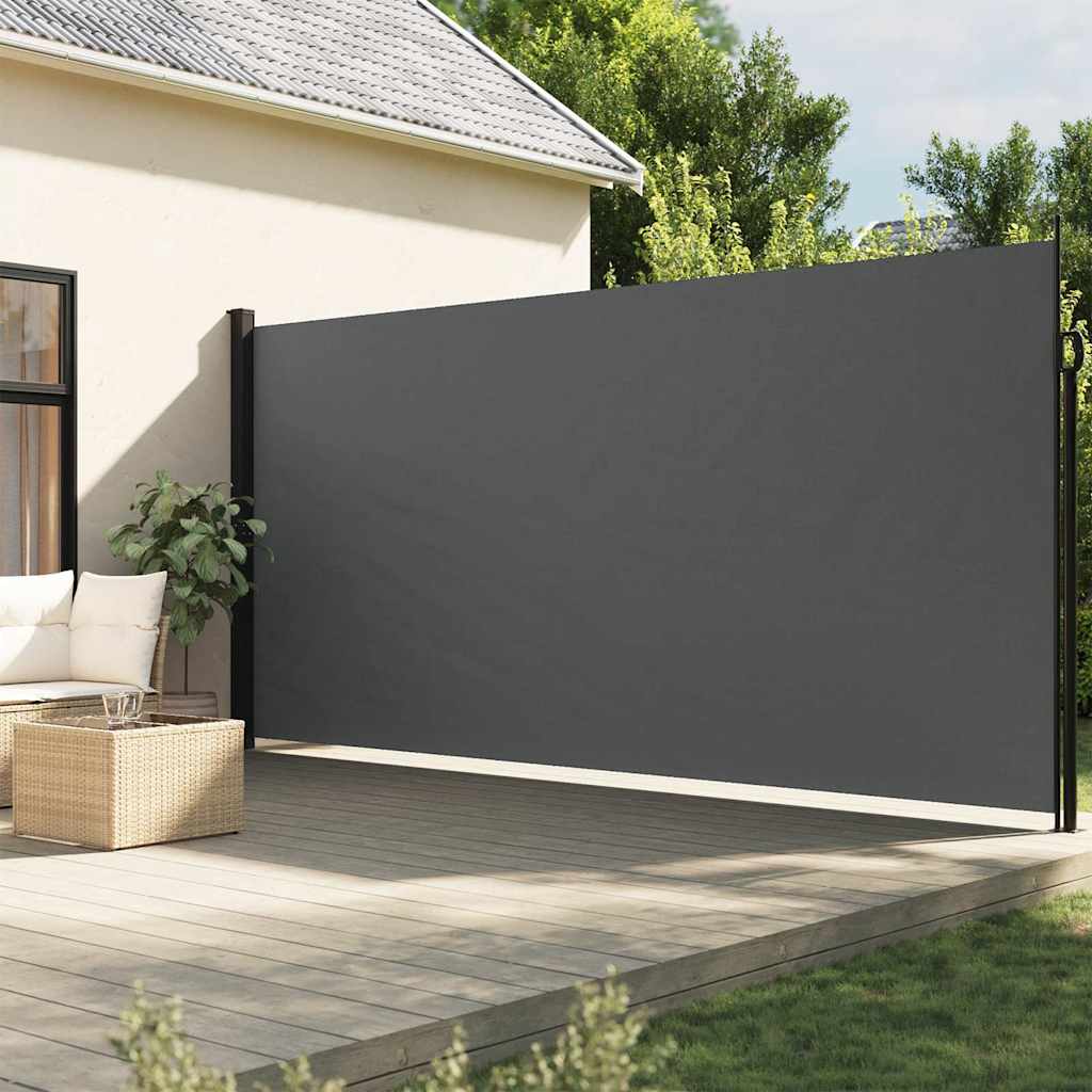 Bidaxl vindrutan utdragbar 220x500 cm antracite -färgad