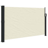 VidaXL Windshield Extendable 120x600 cm cream