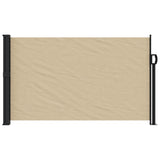 Vidaxl windscherm uittrekbaar 120x600 cm beige