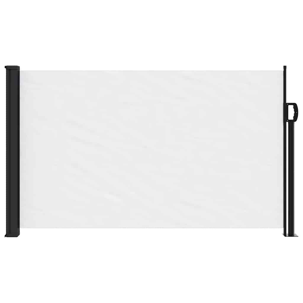 Vidaxx pare-vent extensible 120x600 cm blanc