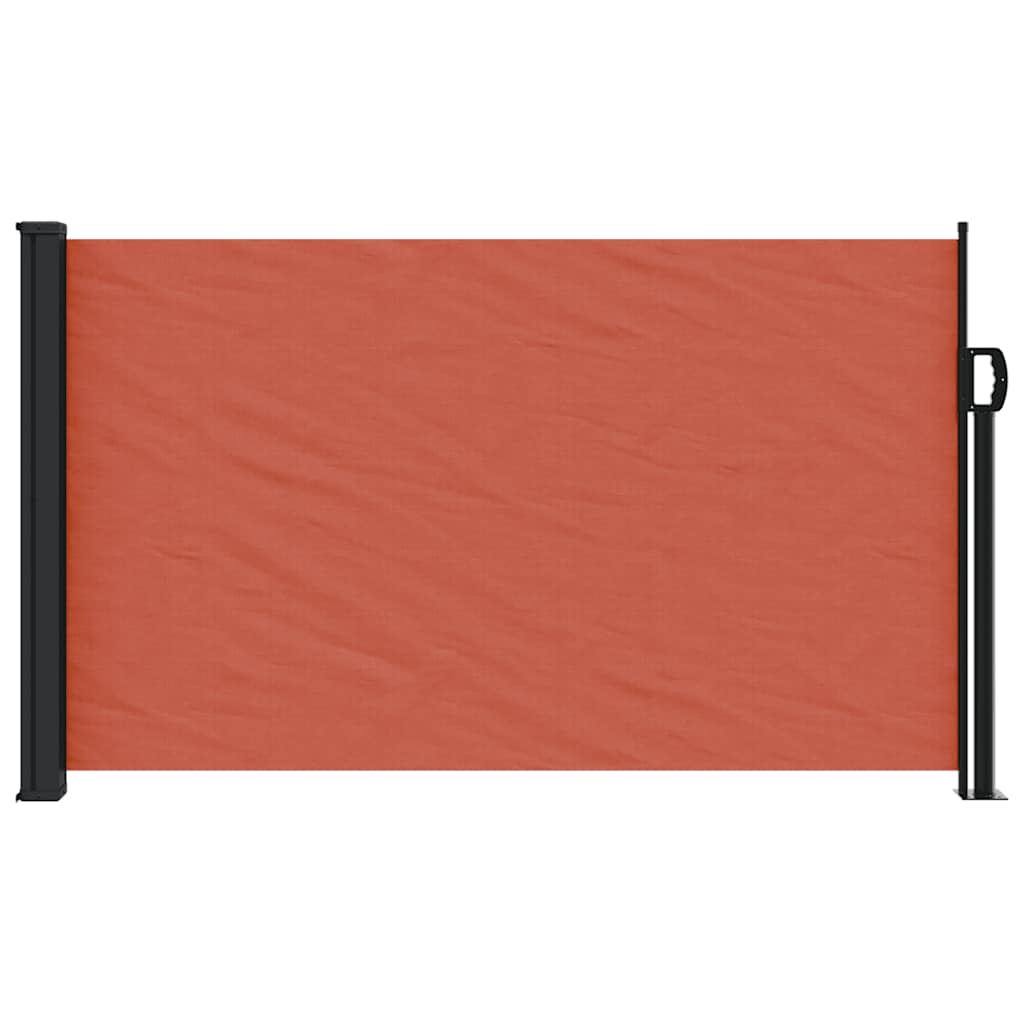 Vidaxx pare-vent extensible 120x600 cm terre cuite
