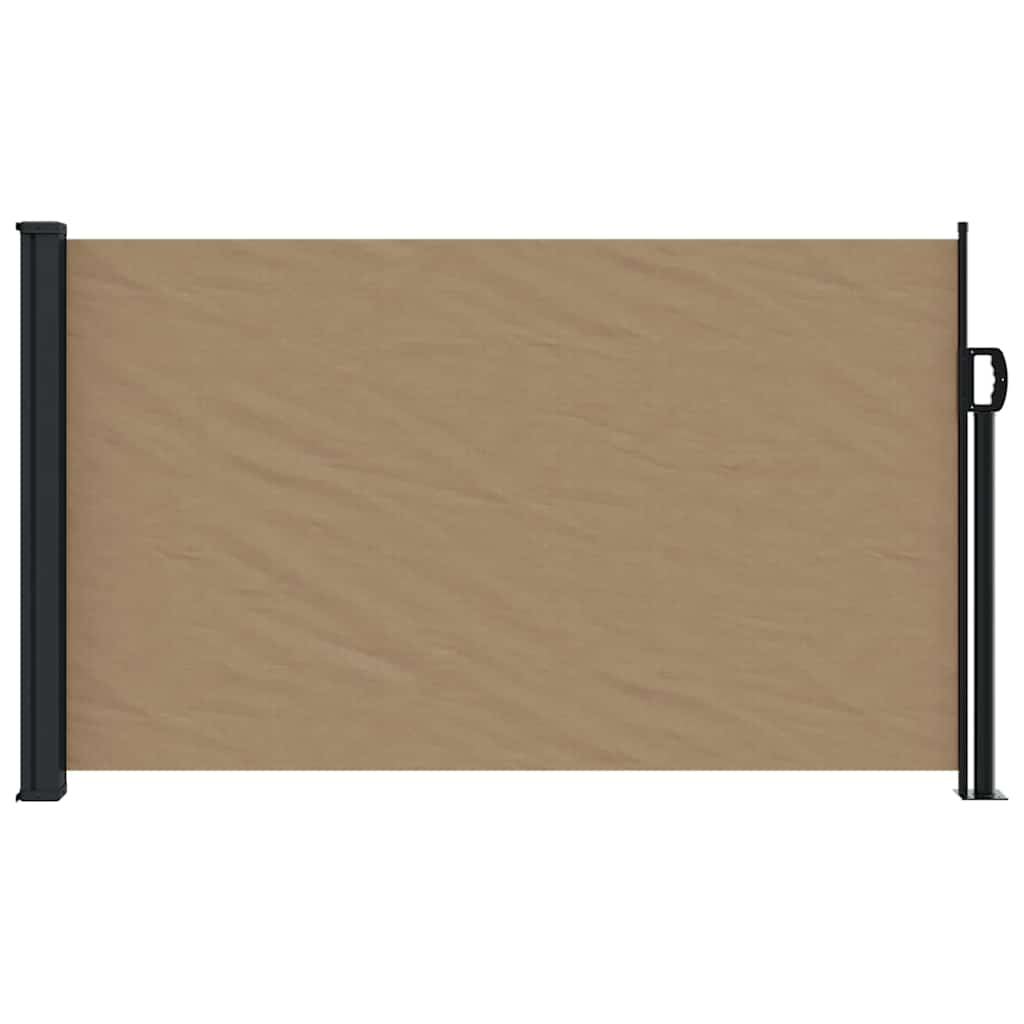 Vidaxx pare-vent extensible 120x600 cm taupe