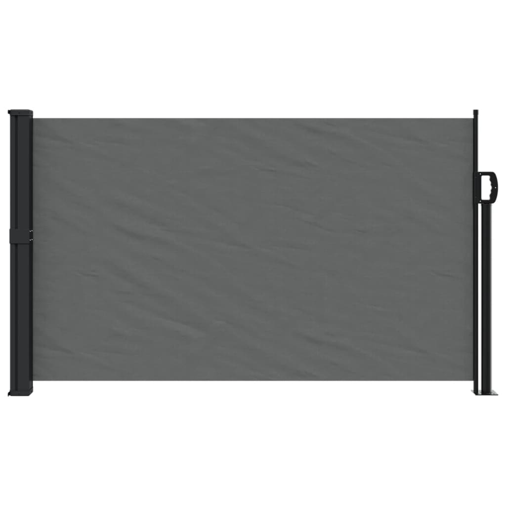 BIDAXL Windshield utdragbar 120x600 cm Anthracite